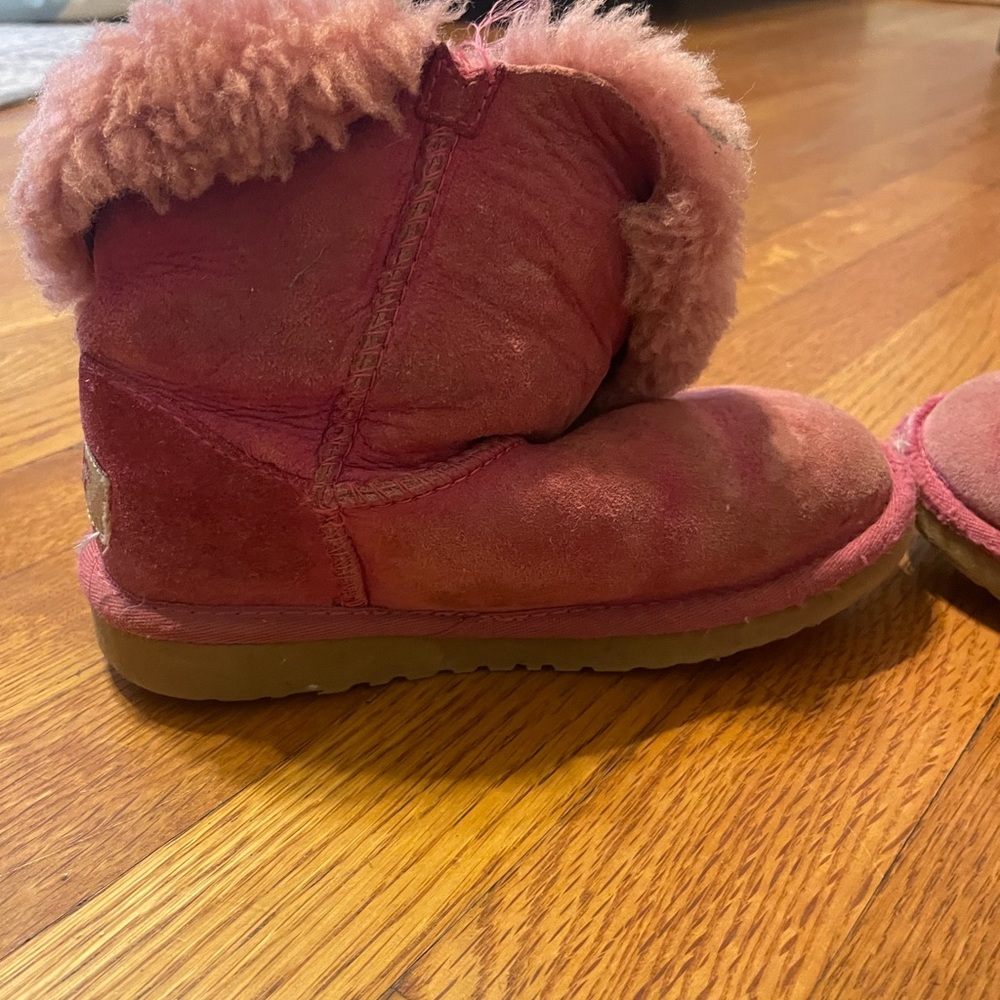 Pink Ugg boots size 12 T - Picture 6 of 8